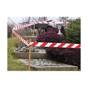 Traka za zaštitu kabela TESA 8 cm x 100 m crvena/bijela 7550081000