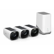 eufy eufyCam 3 komplet 3 varnostnih kamer z bazno postajo 4K (T88723W1)