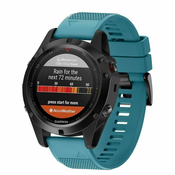 BStrap Garmin Fenix 5s Silicone Acton pašček, Dark Teal