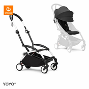 Stokke Ogrodje s sedežno enoto 6+ color pack Yoyo black
