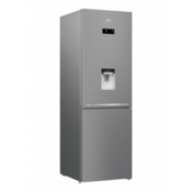 BEKO kombinovani frižider MCNA366E40DXBN, srebrna