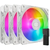 COOLER MASTER SickleFlow Edge 120 ARGB set 3 ventilatora i kontroler (MFX-B2DW-253P2-R2)