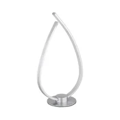 Globo 58492S - LED namizna svetilka TRINA LED/6W/230V srebrna