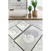 Lessentiel Maison Set 3 prostirke za kupatilo Šareni