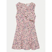 NAME IT Poletna obleka Vinaya 13231076 Roza Regular Fit