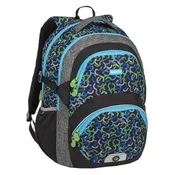 Bagmaster Šolski nahrbtnik THEORY 9 E GREEN/BLUE/BLACK