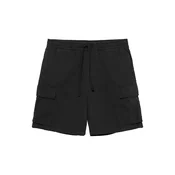 Pull&Bear Hlače črna