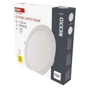 LED vgradno svetilo NEXXO, okroglo, belo, 25W, nevtralno bela