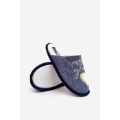Womens Classic Insulated Slippers Blue Mabira