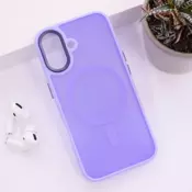 Maska Mag Case Candy Shield za iPhone 16 svetlo ljubicasta