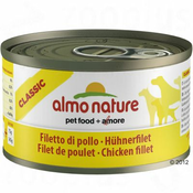 ALMO NATURE Varčno pakiranje Classic 12 x 95 g - Govedina s šunko