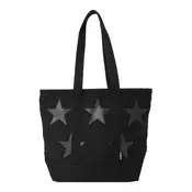 CONVERSE Nakupovalna torba CAU CANVAS FIVE STAR  siva / črna