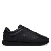 Superge Calvin Klein Retro Run Lace Band Tmb Lth Mix HM0HM02447 Črna