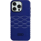 Audi IML MagSafe Case iPhone 15 Pro Max 6.7 navy blue hardcase AU-IMLMIP15PM-A6/D3-BE (AU-IMLMIP15PM-A6/D3-BE)