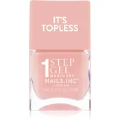 Nails Inc. It’s Topless gel lak za nohte za dolgoobstojen učinek odtenek Trinny 14 ml