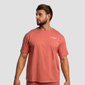 GymBeam Muška Oversized majica Limitless Cinnamon