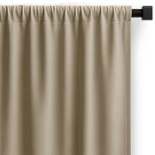 Bež zavesa za delno zatemnitev 140x250 cm Carli – Restilo