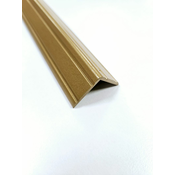 Kotna aluminijasta letev 25 x 25 mm zlata