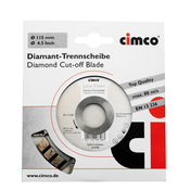 Cimco Cimco Diamanttrennscheibe D=150mm 208712: Cimco diamantna rezalna plošča premera 150mm 208712., (20786579)