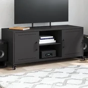 vidaXL vidaXL TV omarica črna 100,5x39x43,5 cm jeklo, (21242102)