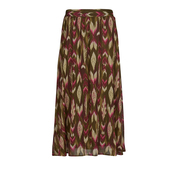 Only  Krila ONLPAM LIFE FLOWY MIDI SKIRT PTM  Kostanjeva