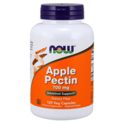 NOW Foods Jabolčni pektin, 700 mg, jabolčni pektin, 120 zeliščnih kapsul