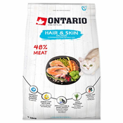 Ontario Cat Hair & Skin Salmon 2 kg