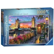 Ravensburger Slagalica Tower Bridge na zalasku sunca, 1000 Delova