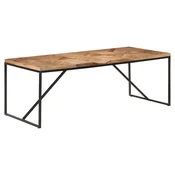 MAISON CHIC Jedilna miza - Kuhinjska miza - Jedilni stol 200x90x76 cm trden akacijev in mangov les, (21715190)