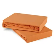 Posteljna rjuha oranžna jersey EMI, Ponjava 160x200