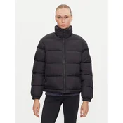 Napapijri Zimska jakna A-Box Logo NP0A4HZ1 Črna Loose Fit