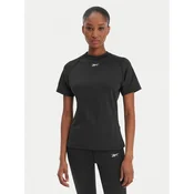 Reebok Športna majica RK25605CCW Črna Slim Fit