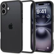 slomart Ovitek Spigen Ultra Hybrid za iPhone 16 - črna mat