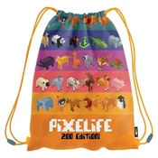 Torba za copate s potiskom JUNIOR S8 - Pixelife Zoo Edition