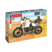 Model Kit motocikla 4643 - Cagiva Elephant 850 Pariz-Dakar 1987 (1: 9)
