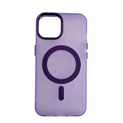 Futrola Magsafe FLURO COLOR za Iphone 13/14/ ljubicasta