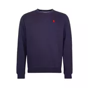 U.S. POLO ASSN. Pulover  marine / krvavo rdeča