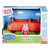 PEPPA PIG pujsa pepa in družinsko vozilo