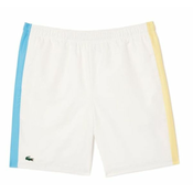 Muške kratke hlače Lacoste Sportsuit Colour-Block Shorts - white/blue/yellow