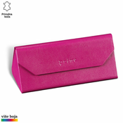 Princ Leather Sklopiva futrola za naocare, Roze