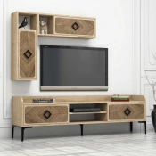 Hanah home TV Komoda Samba Hrast