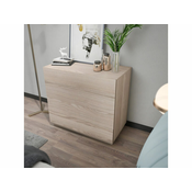 Hanah Home Dresser Lines, 90x81.6x45 cm, Bež