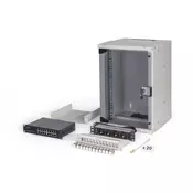 Digitus DN-49102-SET predal 9U Stenska polica Siva
