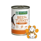 Natures Protection Adult Beef&Turkey 400g,Vlažna Hrana Sa Teletinom i Curetinom