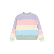 KIDS ONLY Pulover KMGSANDY svetlo modra/rumena/sivka/roza