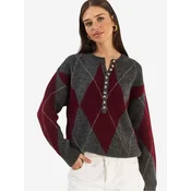 Bianco Lucci Pulover Pullover siva