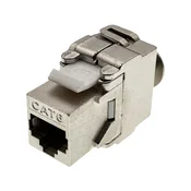 RJ45 STP kat. 6 keystone vtičnica, brez orodja, zaščitena Q-LANTEC