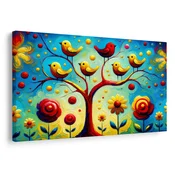 Slika drevo življenja s pticami - 30x20