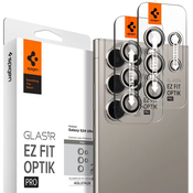 Spigen Glass tR EZ Fit Optik Pro 2 Pack, gray - Samsung Galaxy S24 Ultra (AGL07426)