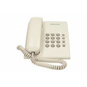 Panasonic KX-TS500PDW telefon Analogni telefon Bijelo